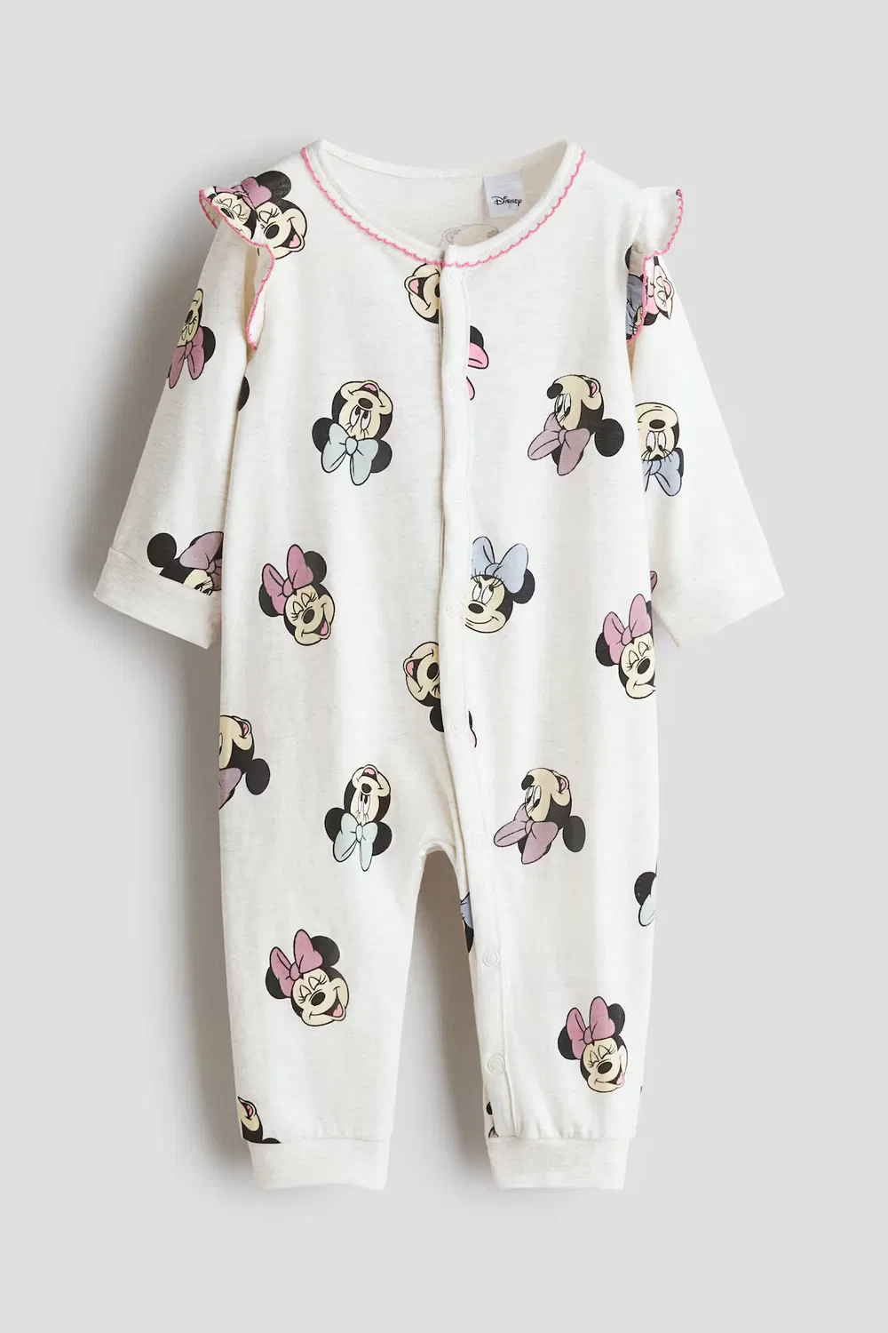 Пижама с принтом H&M, Weiß/Minnie Maus