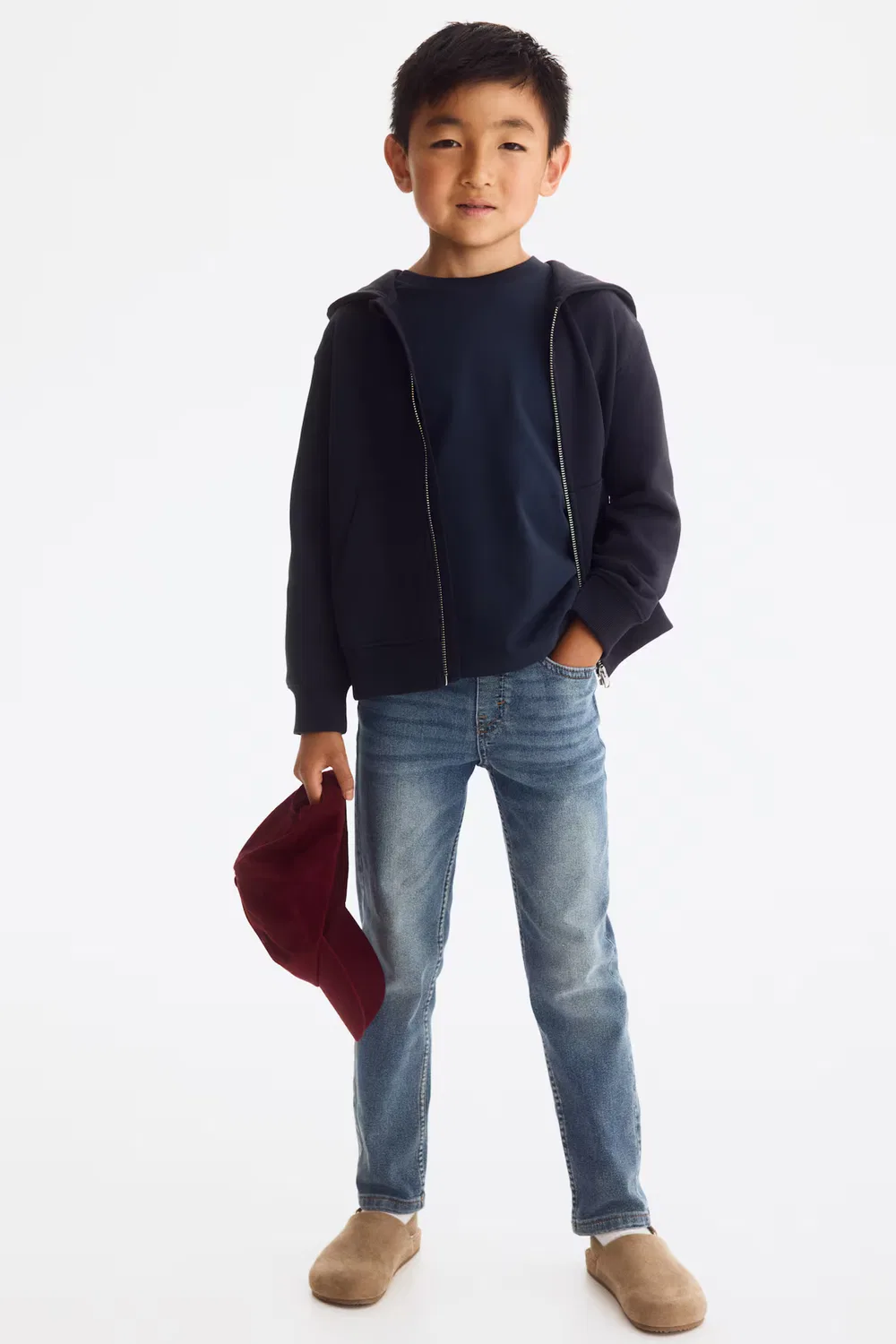 Джинсы Superstretch облегающего кроя H&M, Denimblau
