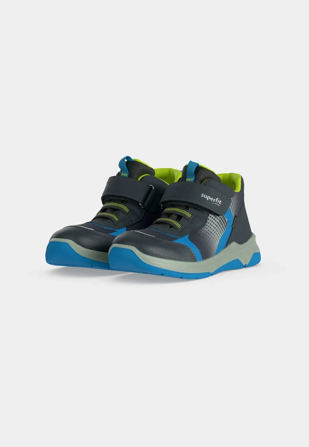 Gore-Tex Cooper - высокие кроссовки Superfit, Grau/Tuerkis — фото 3
