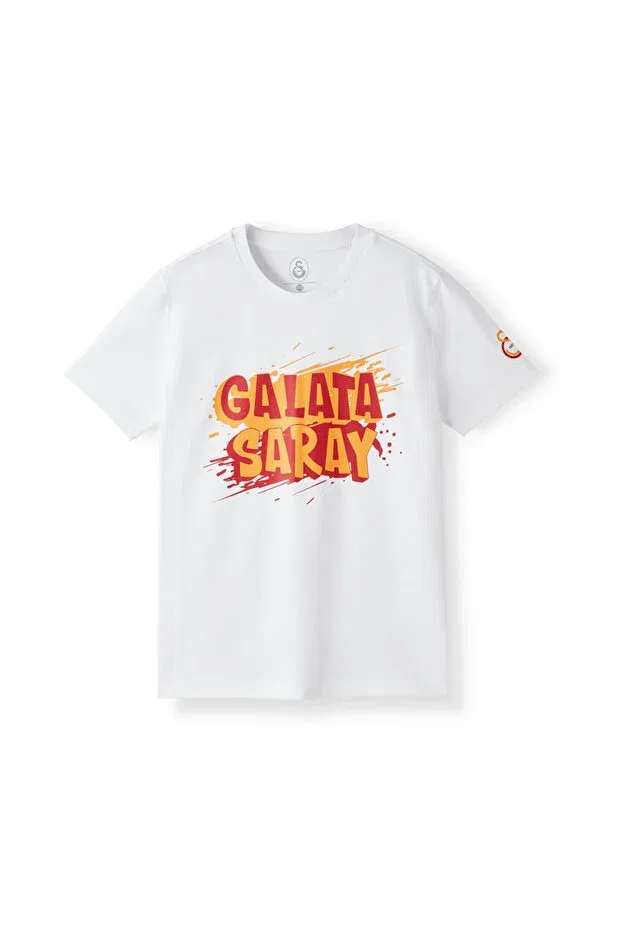 Детская футболка для мальчиков с коротким рукавом Galatasaray kids t-shirt c252061 Gsstore, White