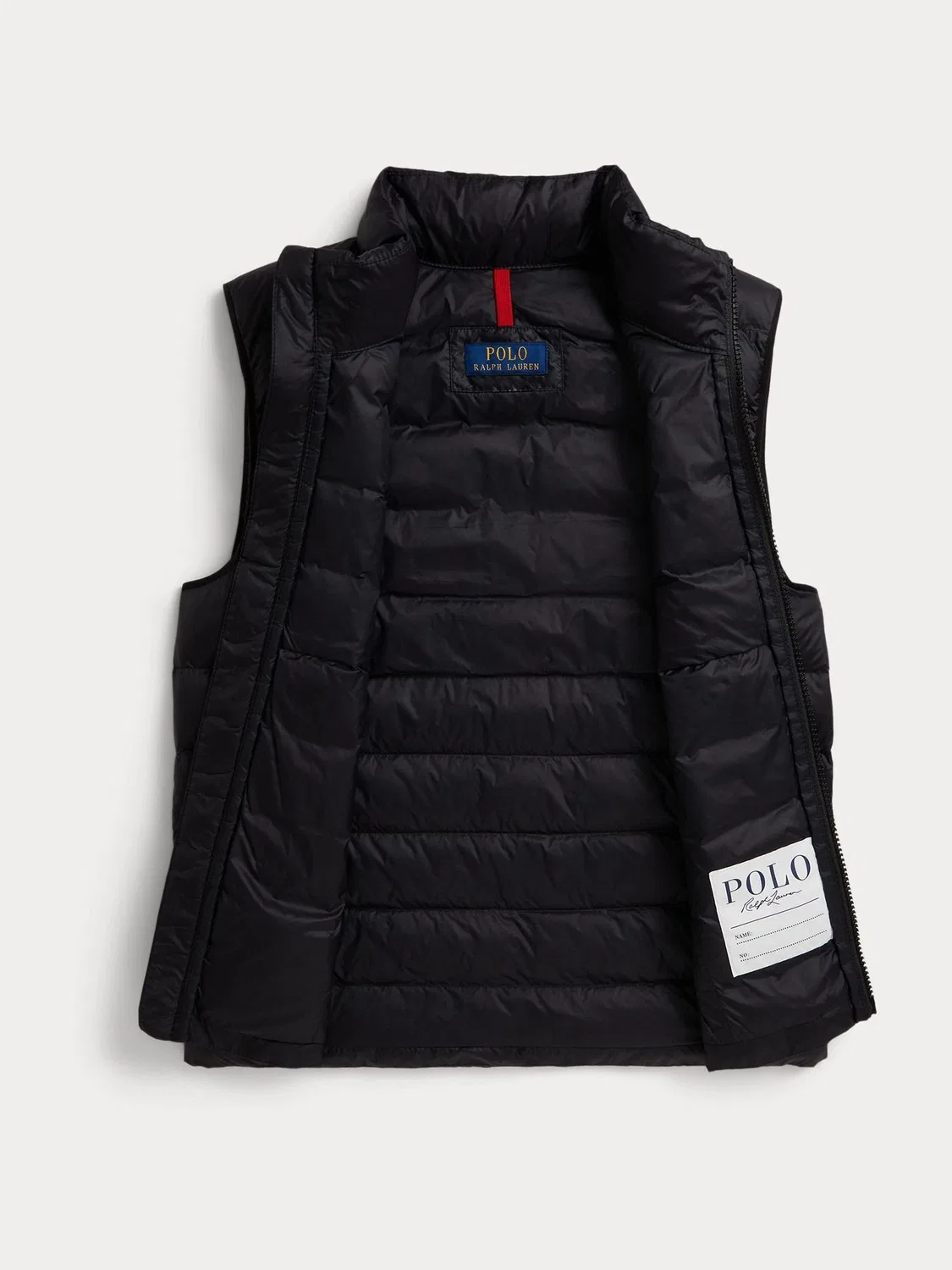 Жилет утепленный, пухозаменяющий Polo Ralph Lauren, черный — фото 3
