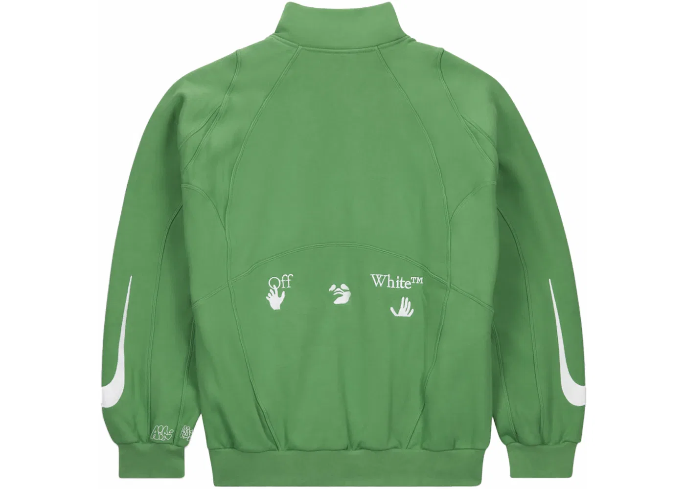 Мужская куртка с длинным рукавом Nike x Off-White MC Track Jacket, Kelly Green — фото 2