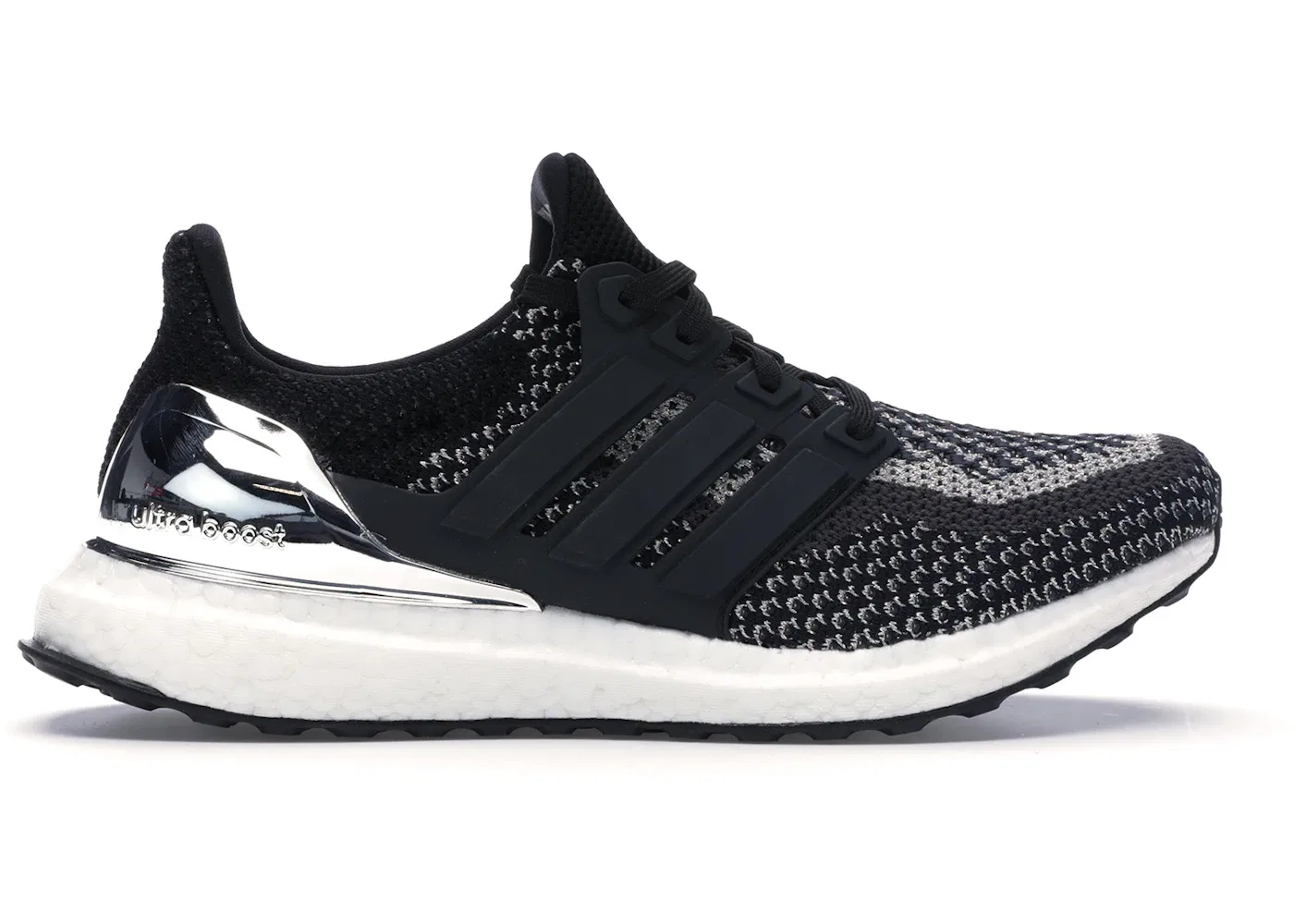 Детские кроссовки с технологией Boost Adidas Ultra Boost 2.0, Core Black/Black/Metallic Silver
