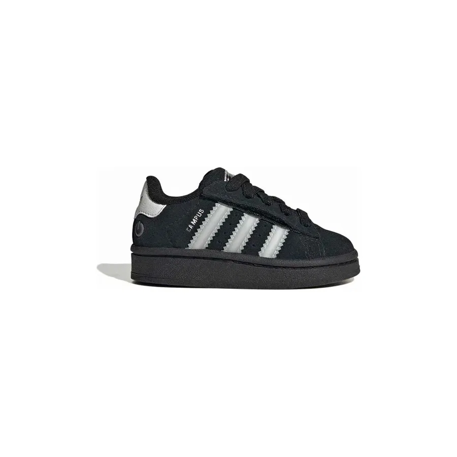 Детские спортивные кроссовки с LED-подсветкой Campus 00S adidas, Черный — фото 2