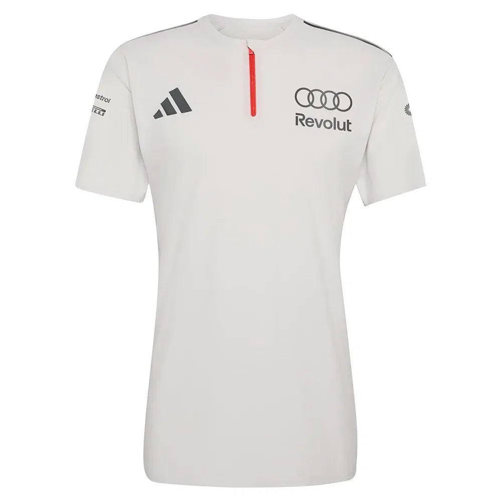Поло с коротким рукавом Audi F1 Team Engineers&Marketing Adidas, белый