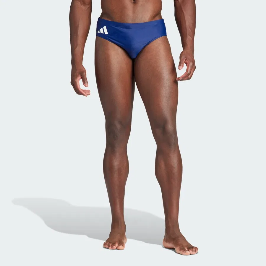 Плавки-шорты ADIDAS PERFORMANCE Athletic Swim Trunks 'Solid' темно-синего цвета — фото 2