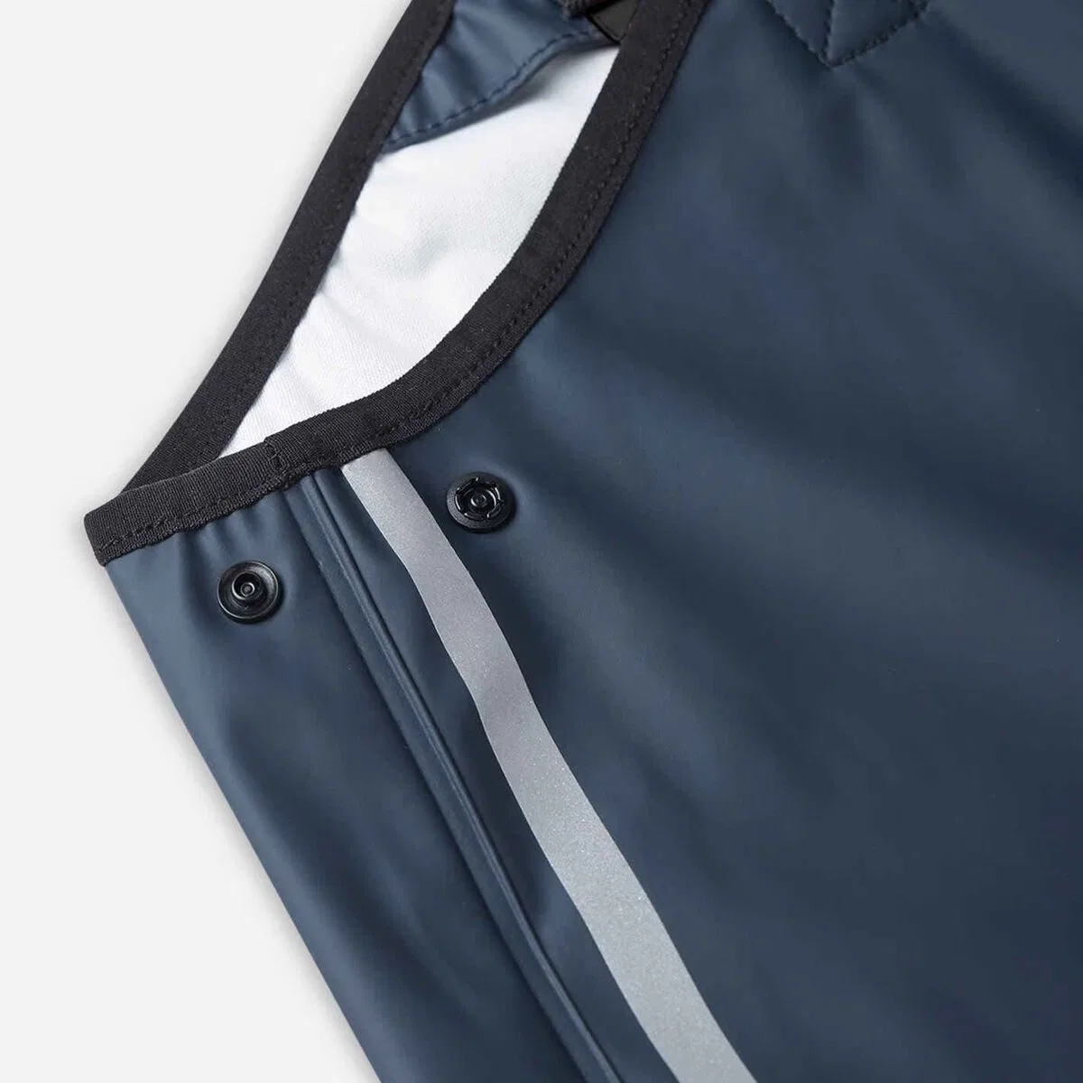 Детские дождевые штаны на подтяжках Lammikko Rain Pant Reima, темно-синий — фото 2