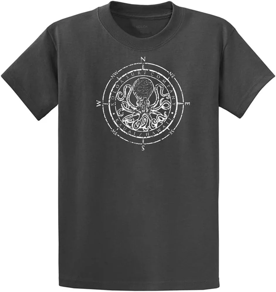 

Футболка мужская Joe's USA Koloa Surf Octopus Logo Heavy Cotton