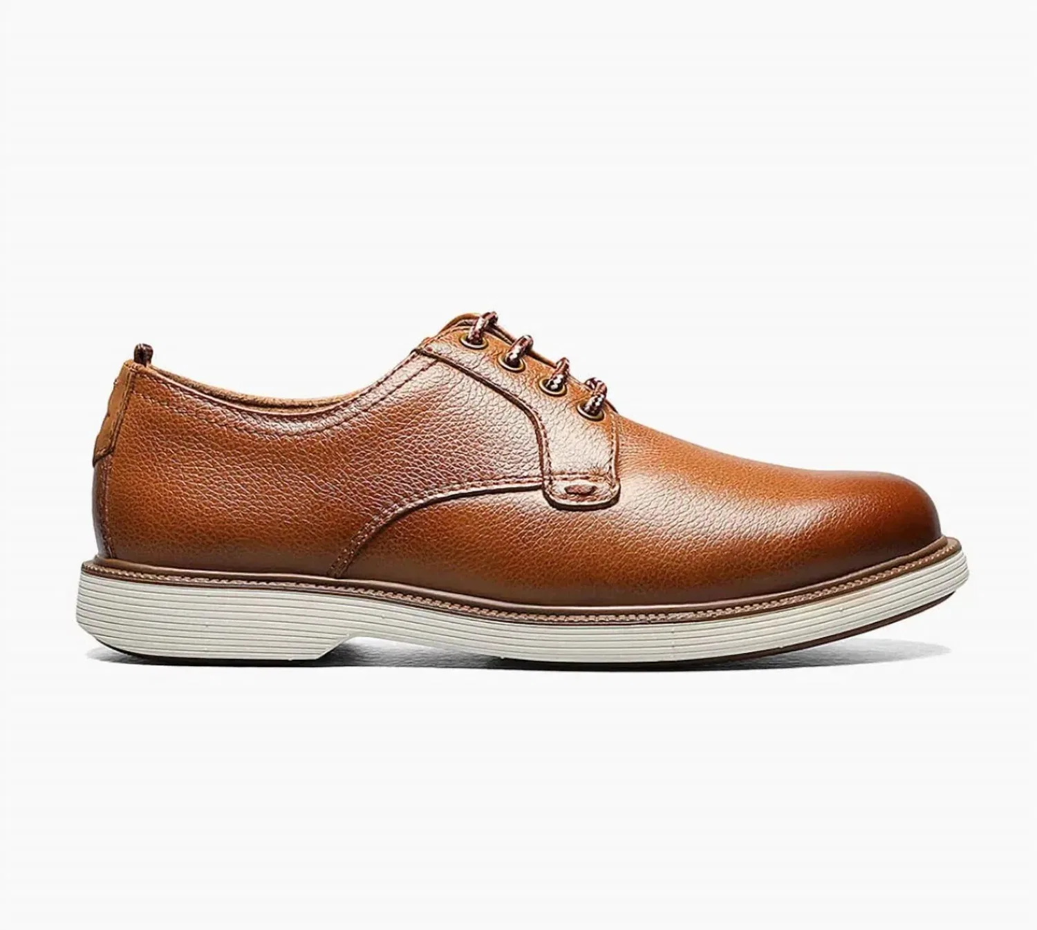 Детские оксфорды Supacush Jr. Plain Toe с кожаным верхом Florsheim, коричневый — фото 2