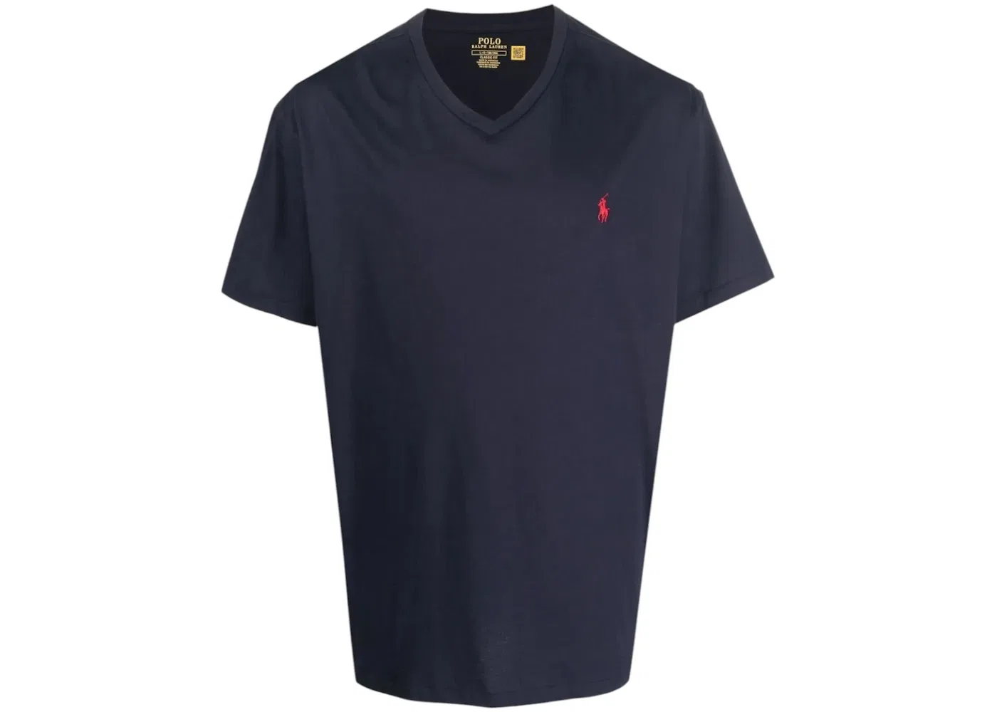 Мужская футболка с V-образным вырезом Polo Ralph Lauren, Ink