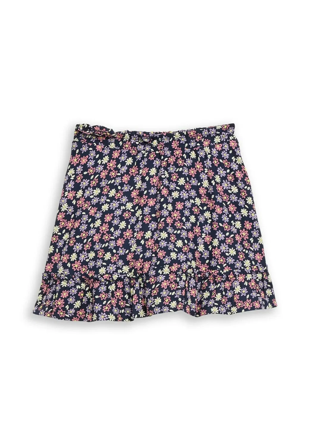 Röcke мини-рок с голубым принтом - юбка-трапеция Tom Tailor, Cute Daisy Print — фото 2
