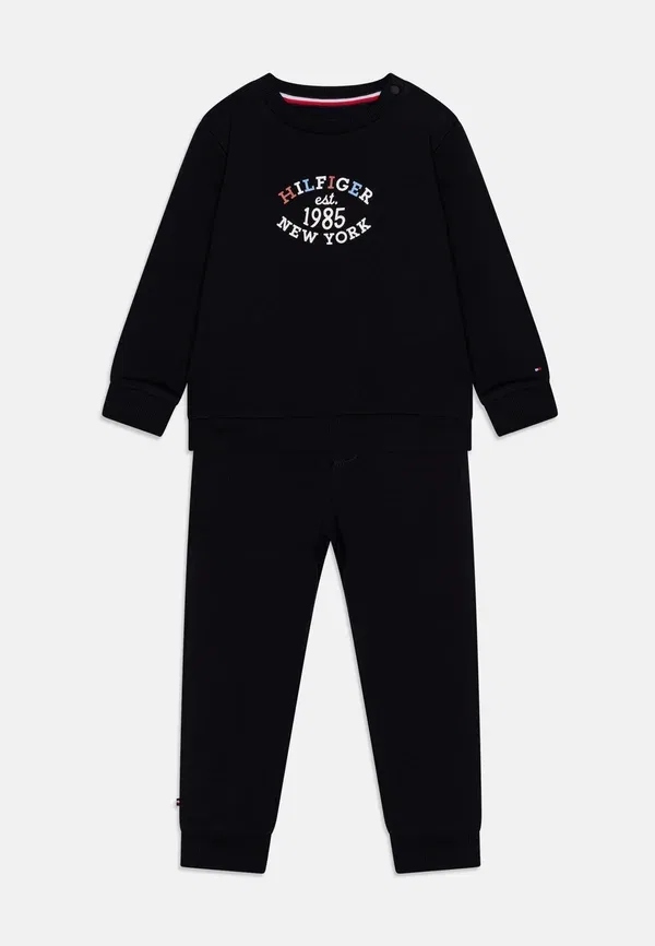 Комплект из кофты и брюк с принтом Baby monotype oval unisex set - tracksuit Tommy Hilfiger, Desert Sky