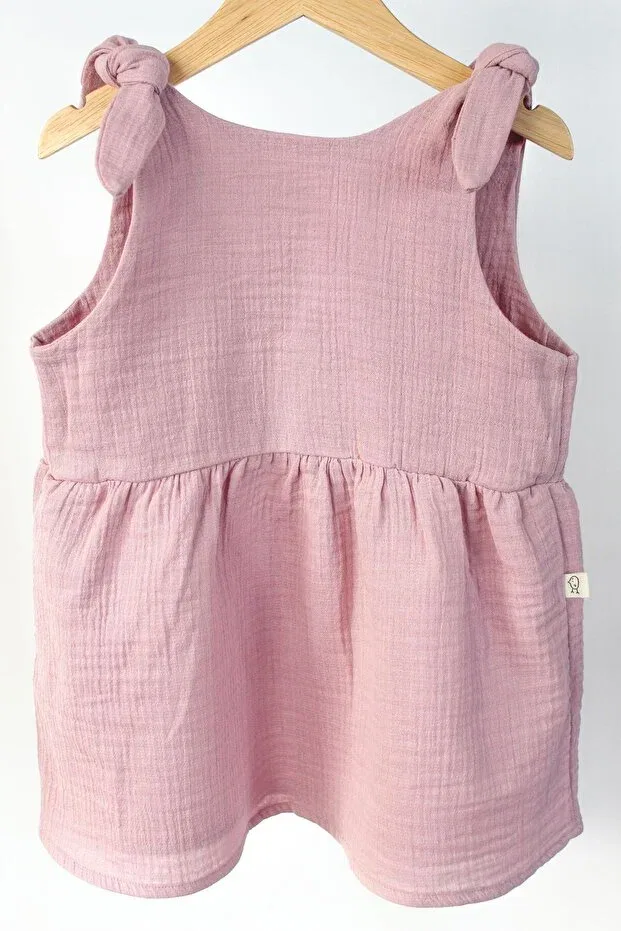 Детское платье для девочек хлопковое O&G Collection, Lilac