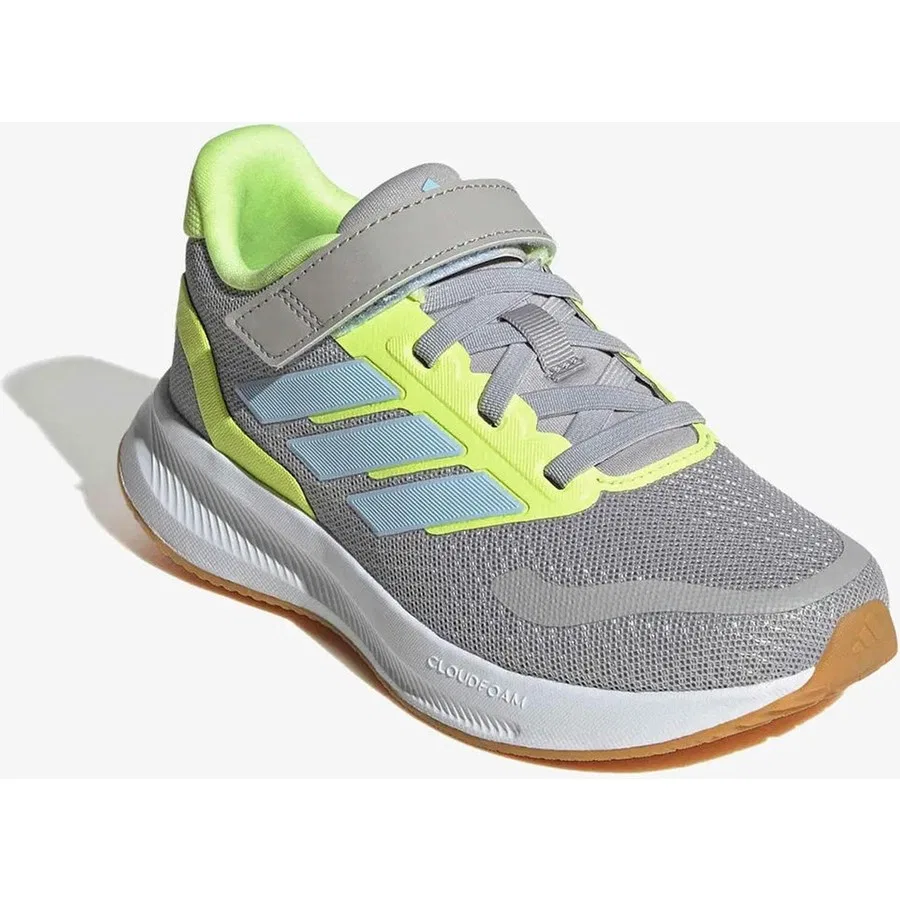 Кроссовки повседневные с дышащим верхом Runfalcon 5 El adidas, Серый — фото 4