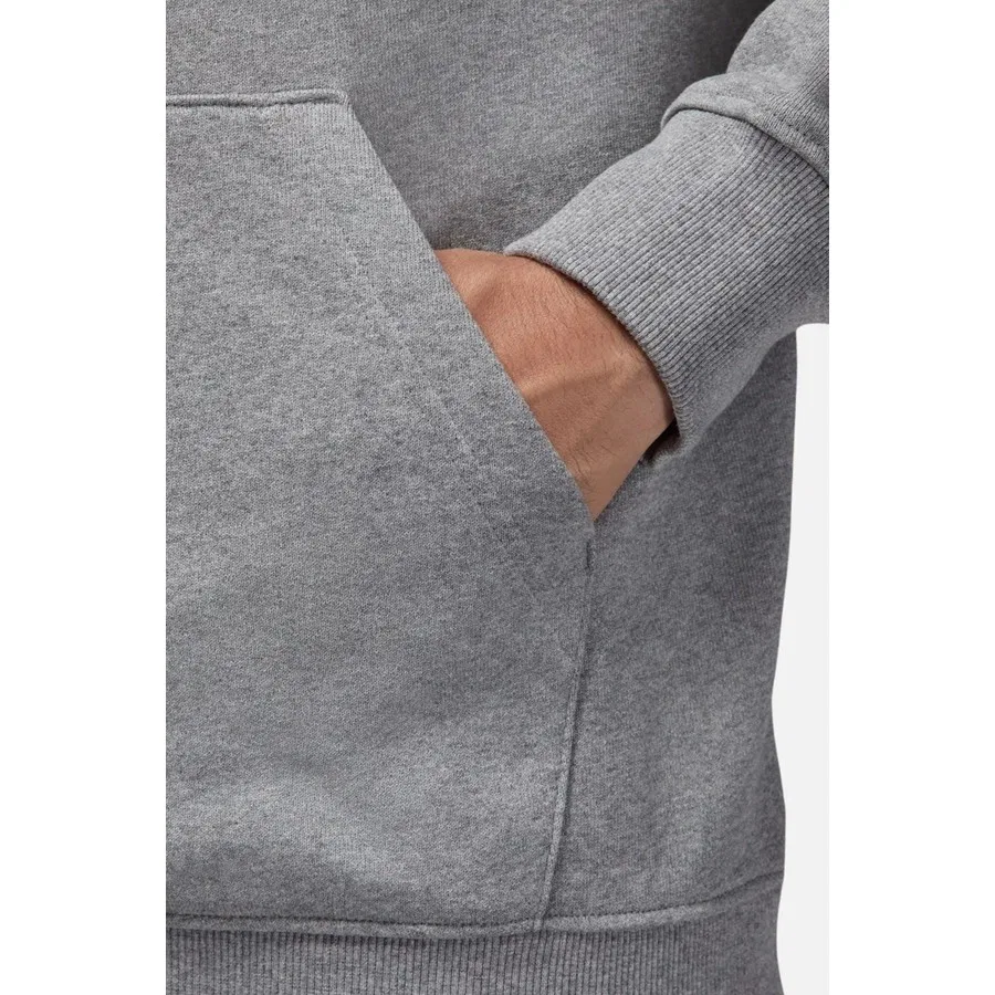 Худи с капюшоном из футера Jordan Flight Fleece Nike, Серый — фото 3