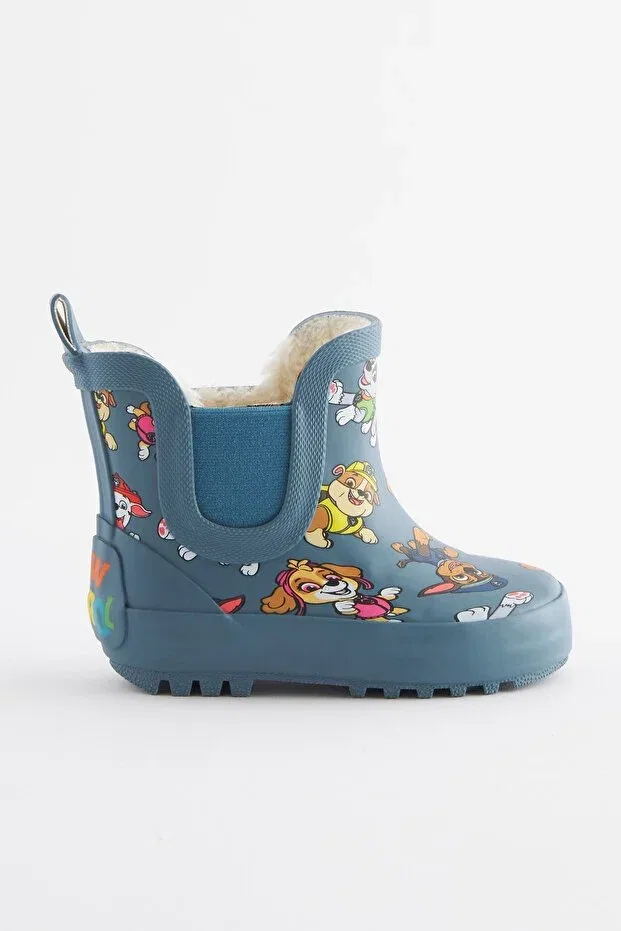 Детские ботинки на плоском ходу с принтом Paw Patrol Generic Brands, Синий — фото 2