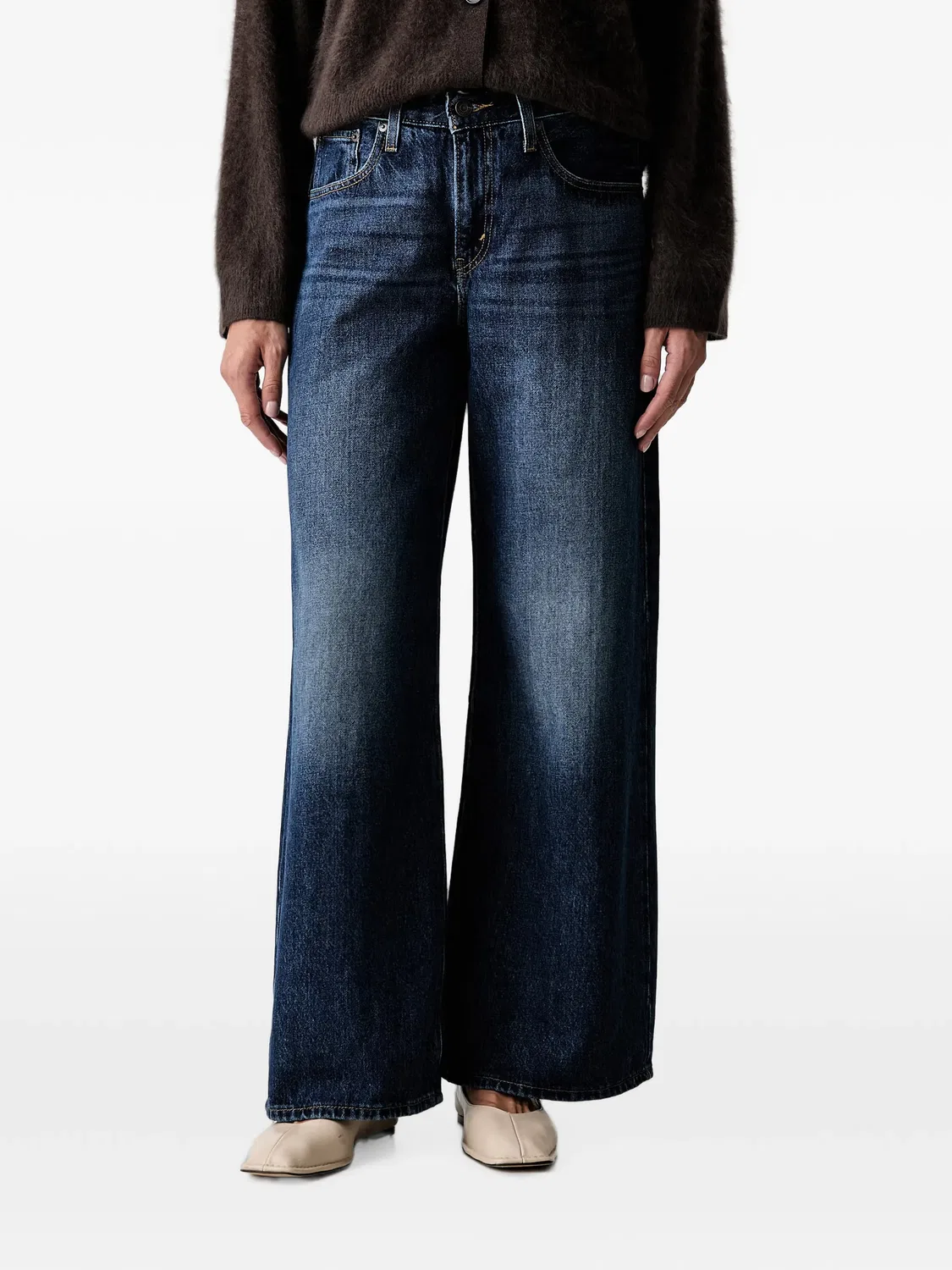 Levi's Широкие джинсы, синий