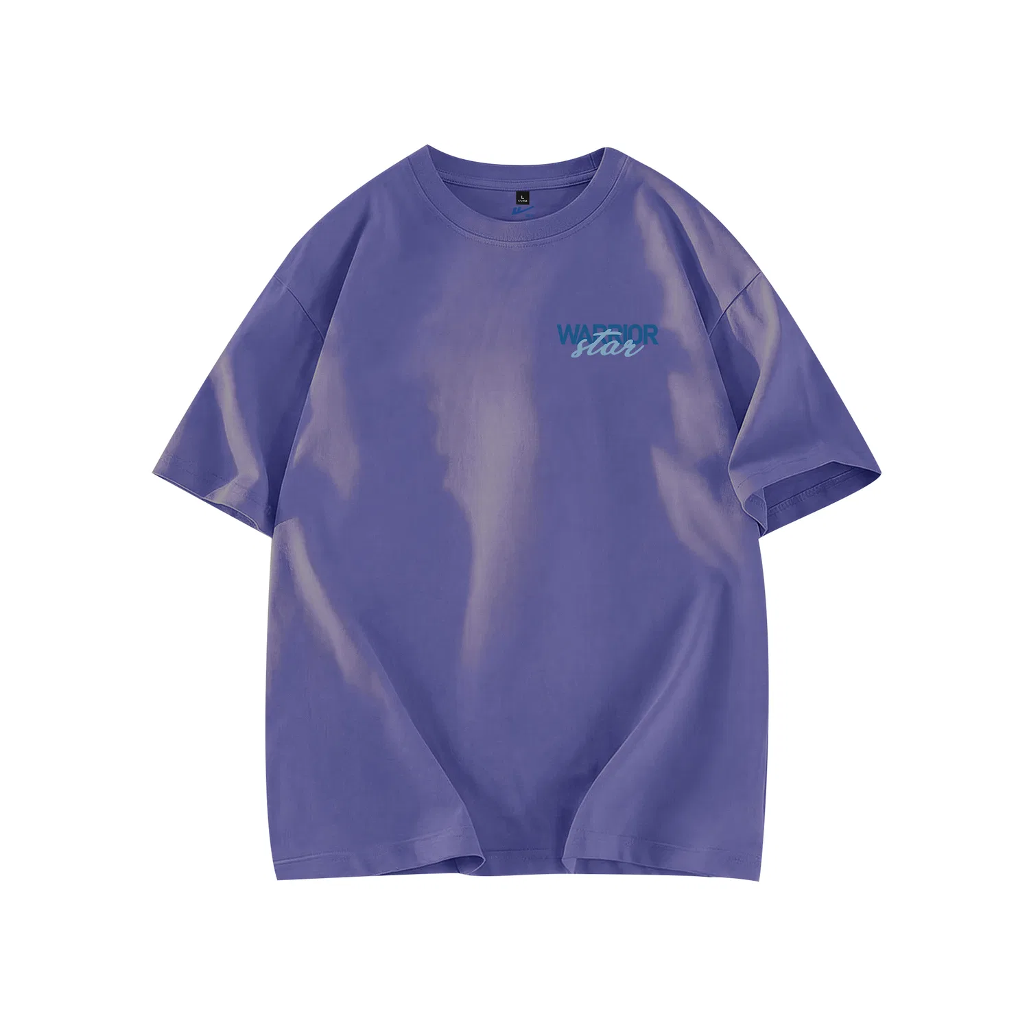 Детская футболка с круглым вырезом Unisex Crew Neck Thin WARRIOR, Purple