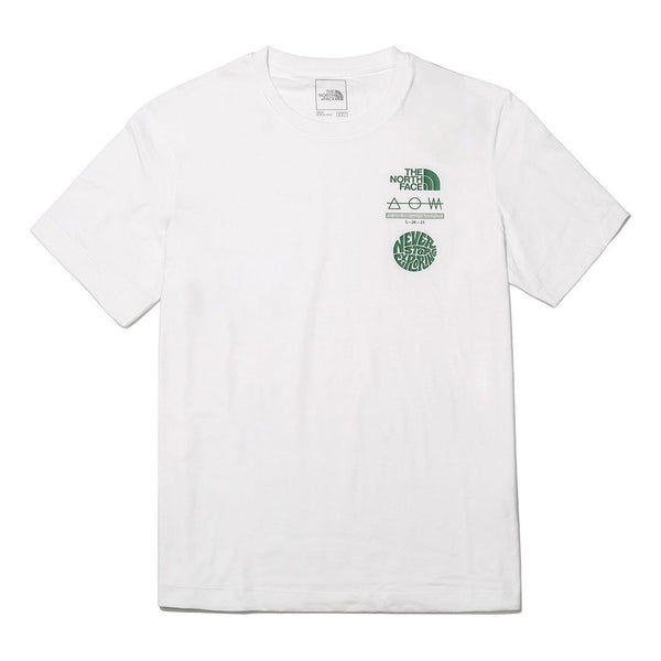 

Футболка graphic short sleeve t-shirt 'white' The North Face, белый