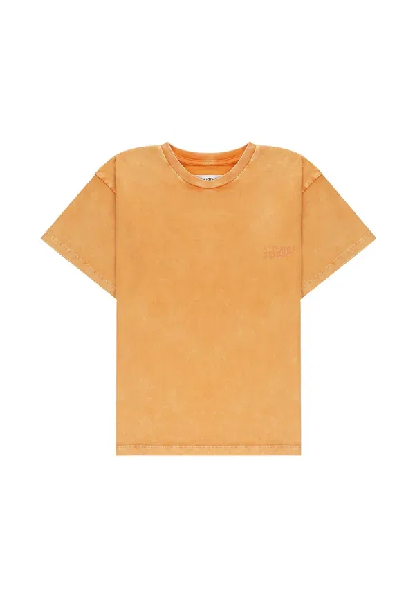 Футболка с принтом T-shirt Mm6 Maison Margiela, оранжевый