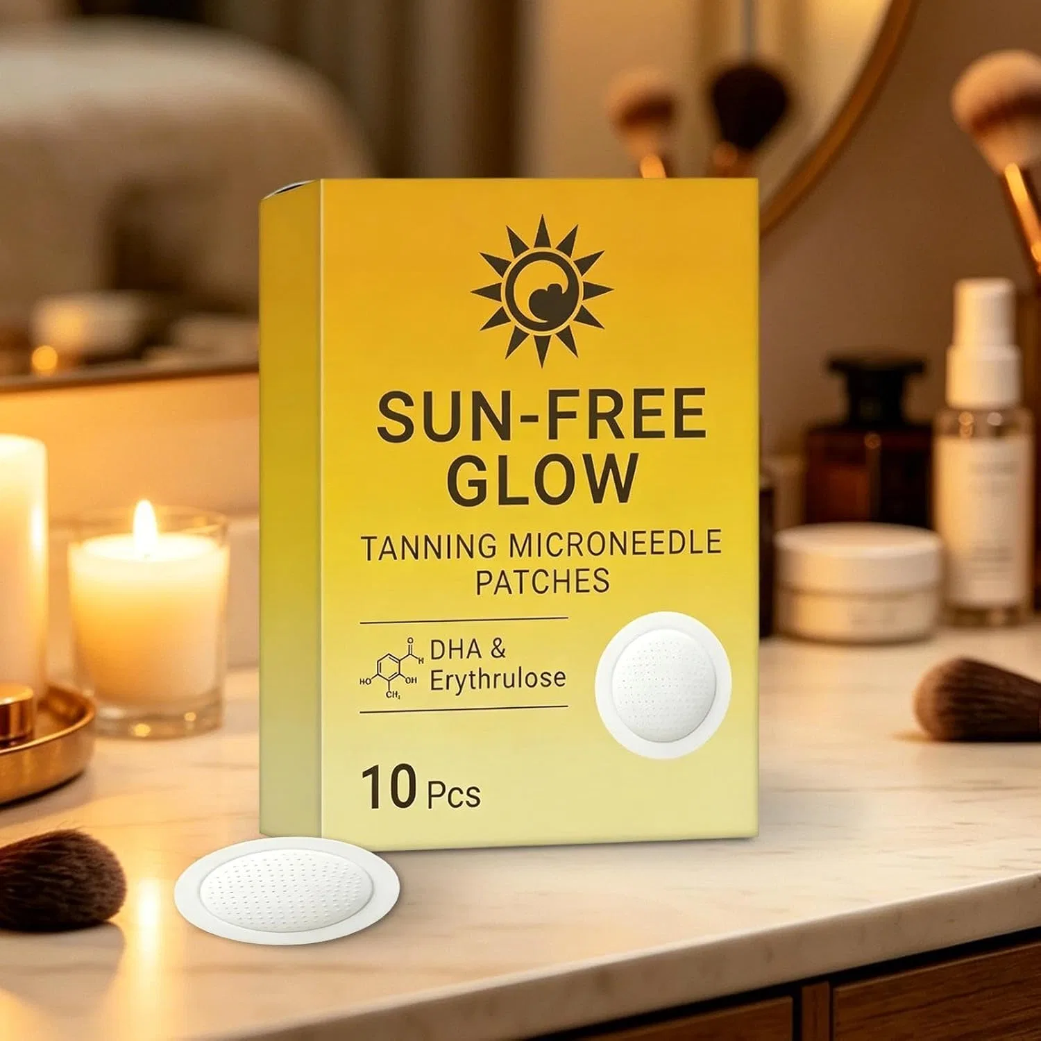 Самозагорающиеся патчи для тела Sun Patch, 10 шт Generisch — фото 3