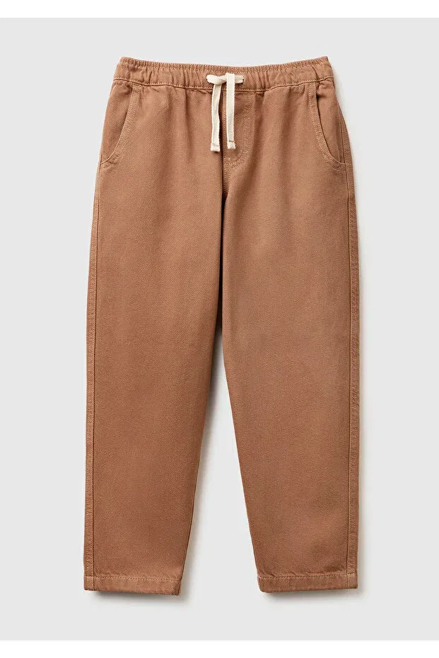 Детские брюки-джоггеры для мальчиков хлопковые United Colors Of Benetton, Brown