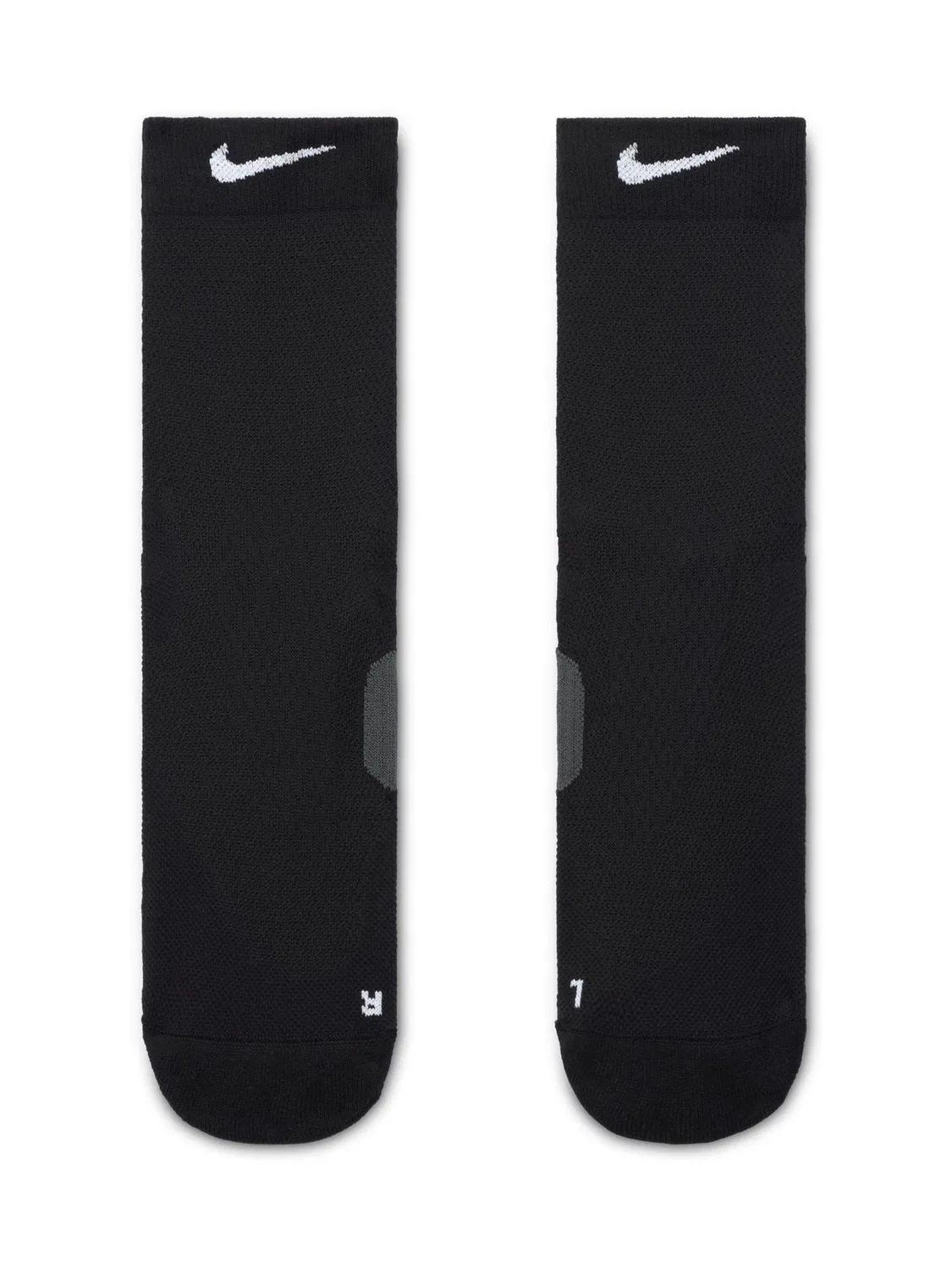 Носки, микро-крю Nike Dri-FIT Nike, черный — фото 2