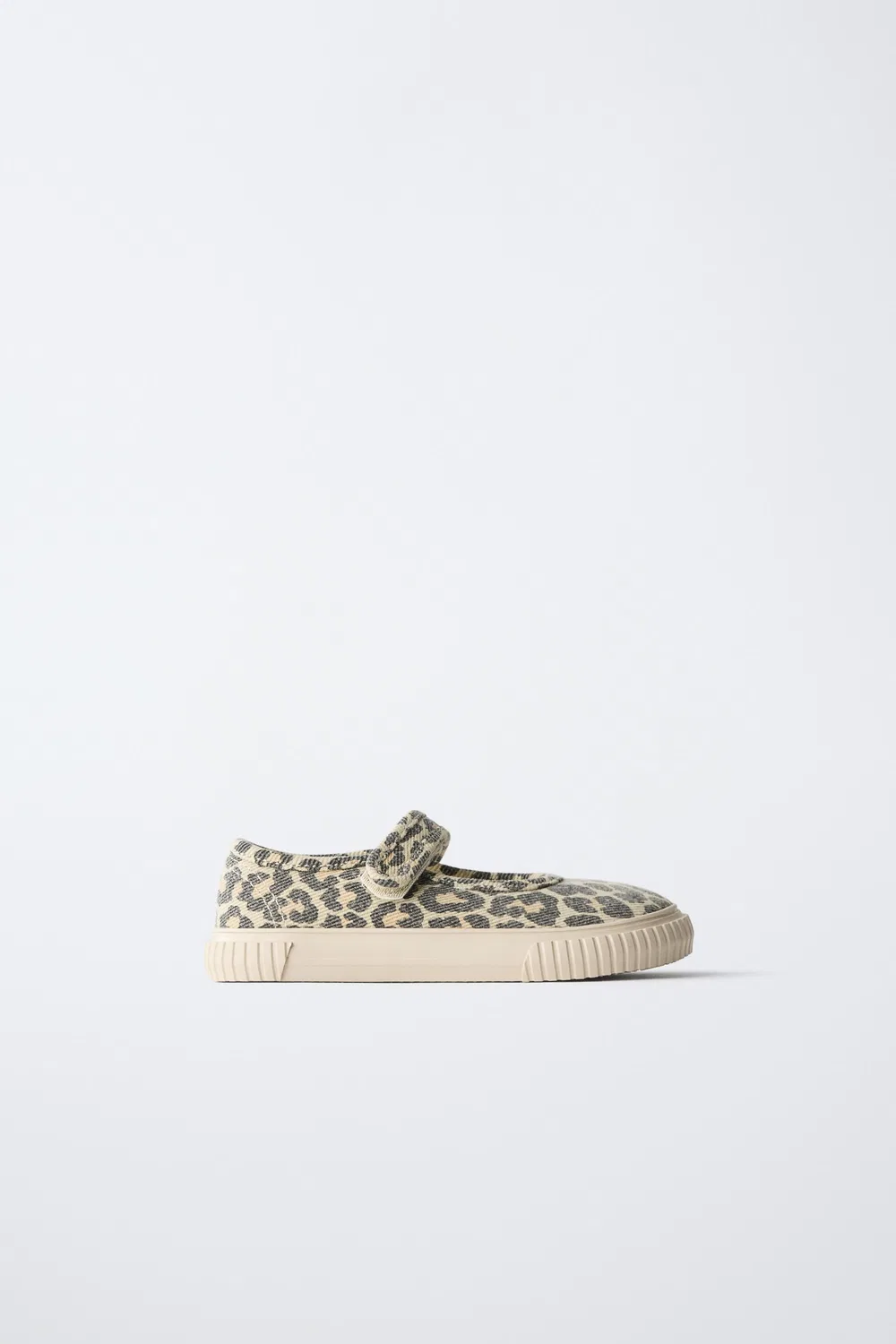 Кроссовки с животным принтом для ходьбы босиком ZARA, Sand Brown