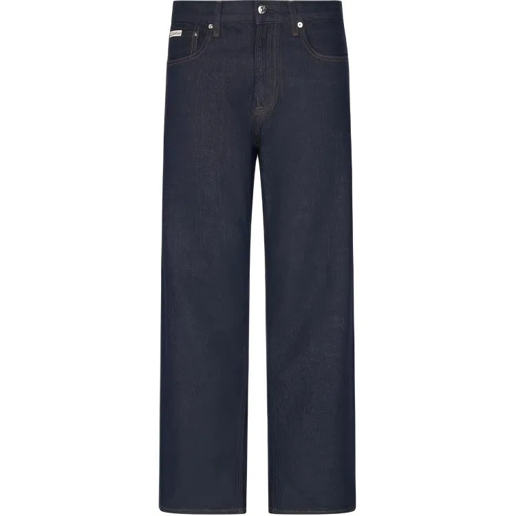 Мужские джинсы прямого кроя Moderate Straight Fit Calvin Klein, 46E Denim Dark Blue