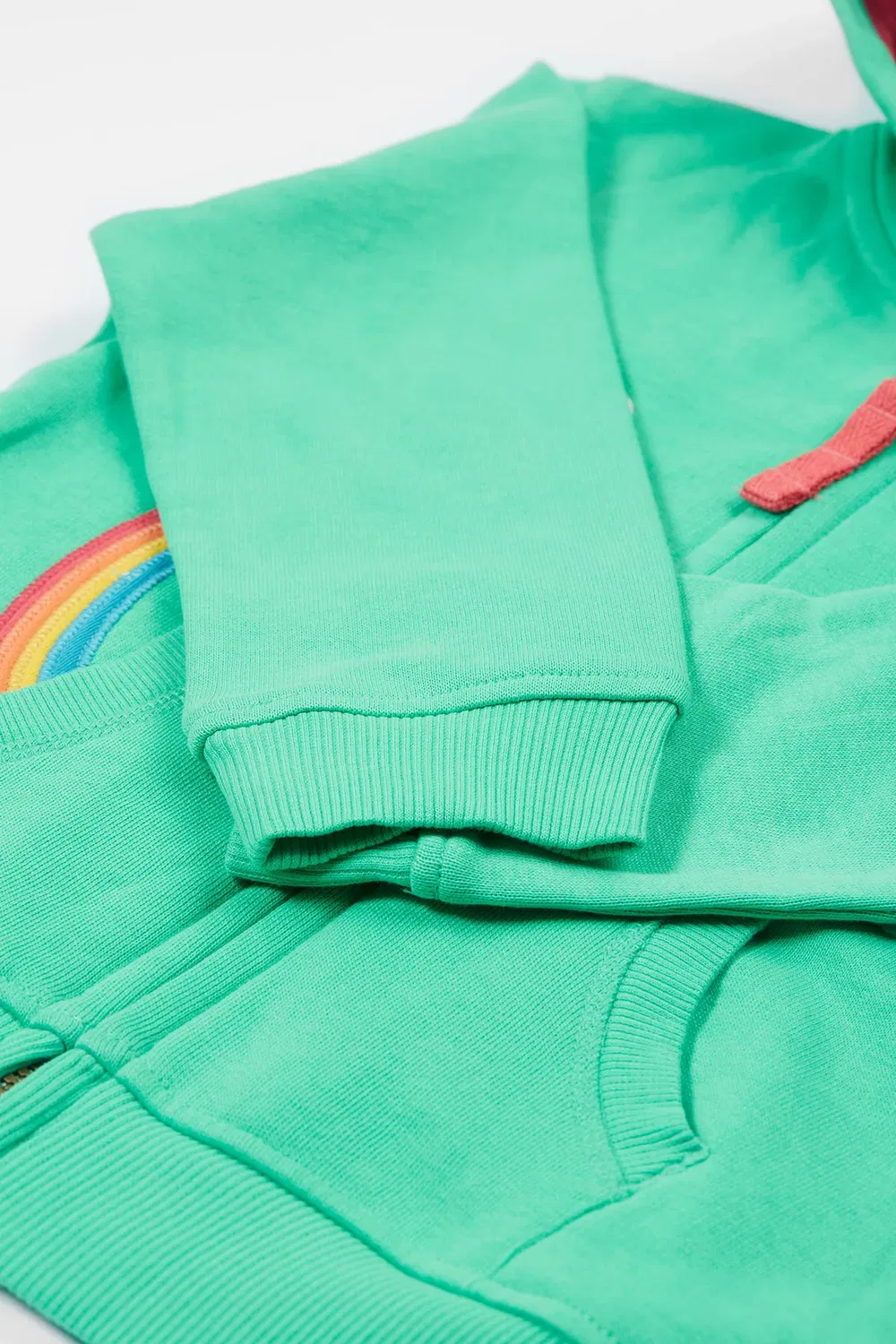 Детский худи Carbis Frugi, Green — фото 4