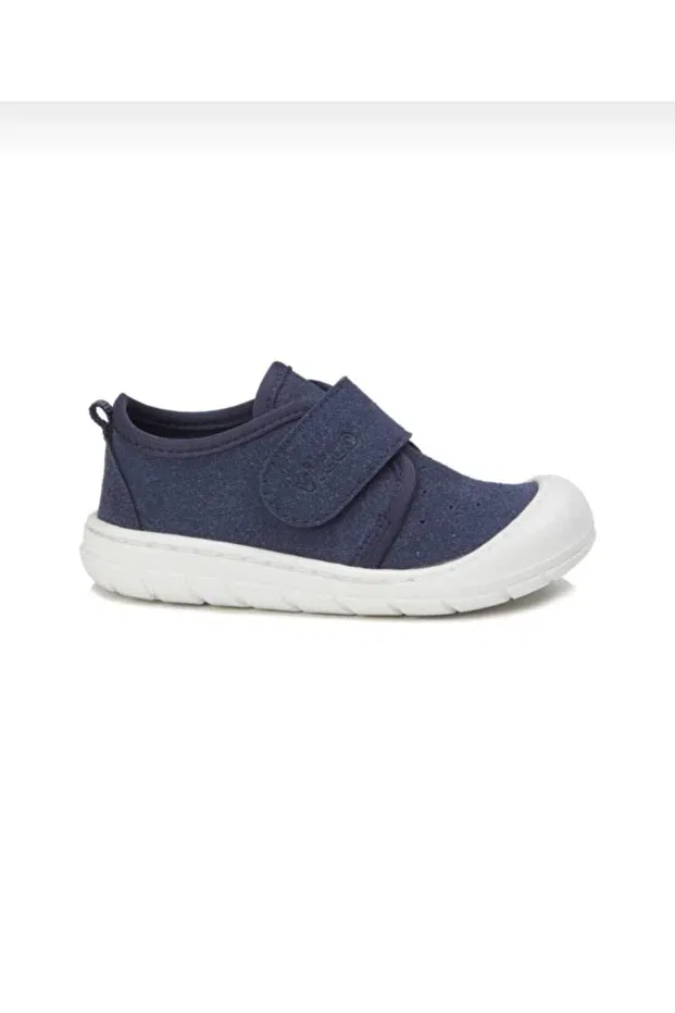 Детские повседневные туфли на липучке Unisex First Step Vicco, Navy Blue
