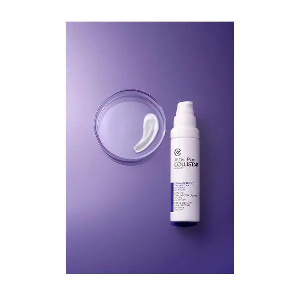Крем для лица SPF COLLISTAR Обновляющий Attivi Puri Retinol + Floretina Crema — фото 4