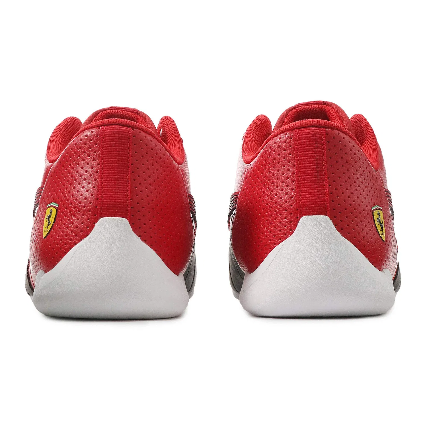 Детские кроссовки для мальчиков и девочек Ferrari R-Cat PUMA, Rosso Corsa PUMA Black — фото 4