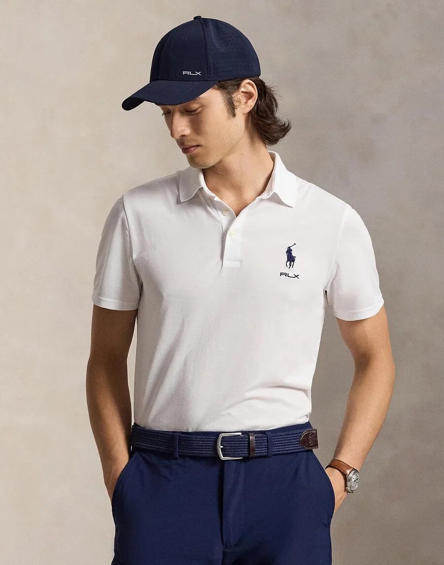 Футболка Polo Ralph Lauren цвета слоновой кости — фото 2