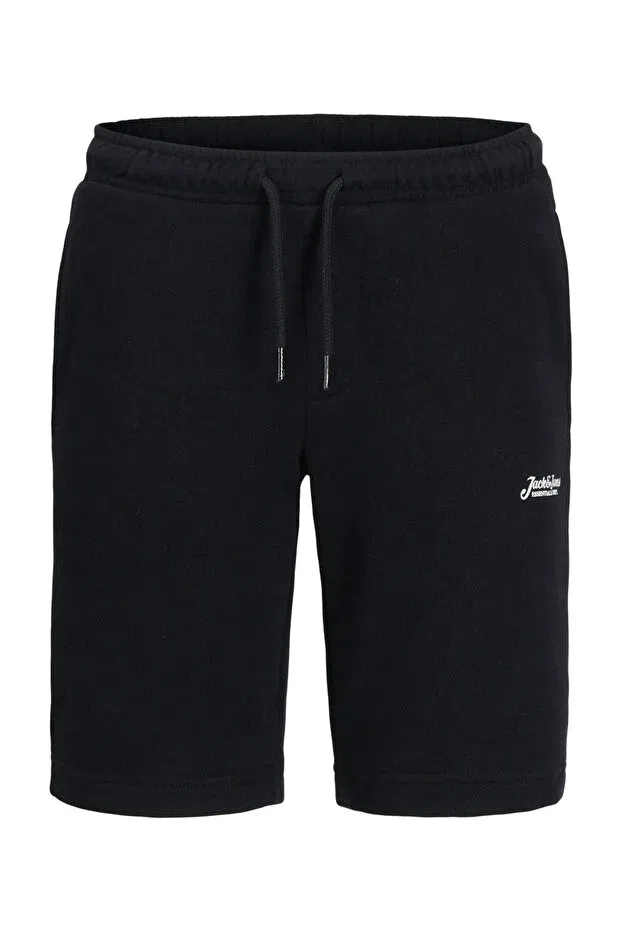 Детские шорты для мальчиков хлопковые Jack & Jones, Black-102257544 — фото 2