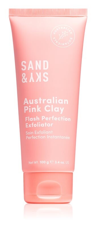 

Очищающий скраб для сужения пор и придания коже матовости Sand & Sky Australian Pink Clay Flash Perfection Exfoliator