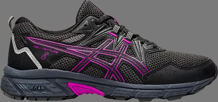 

Кроссовки wmns gel venture 8 'black orchid' Asics, черный