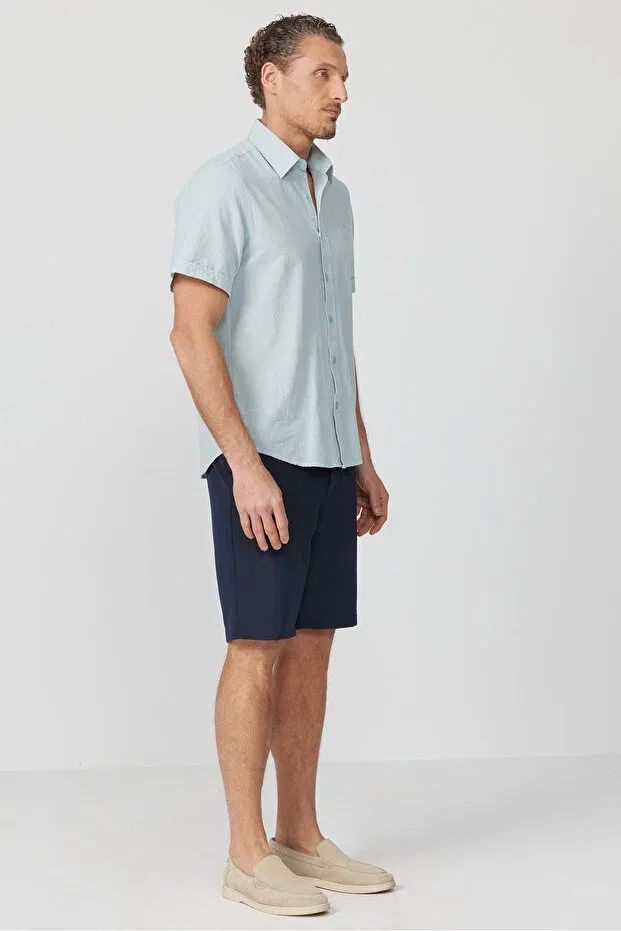 Детские шорты для девочек джинсовые Paulmark, Navy Blue — фото 4