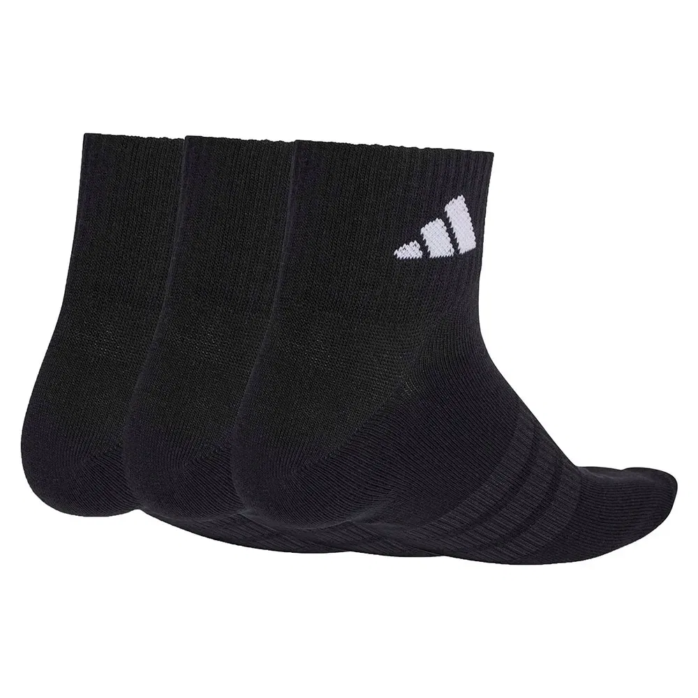 Носки Thin&Light Sportswear Ankle 3 шт Adidas, черный — фото 2