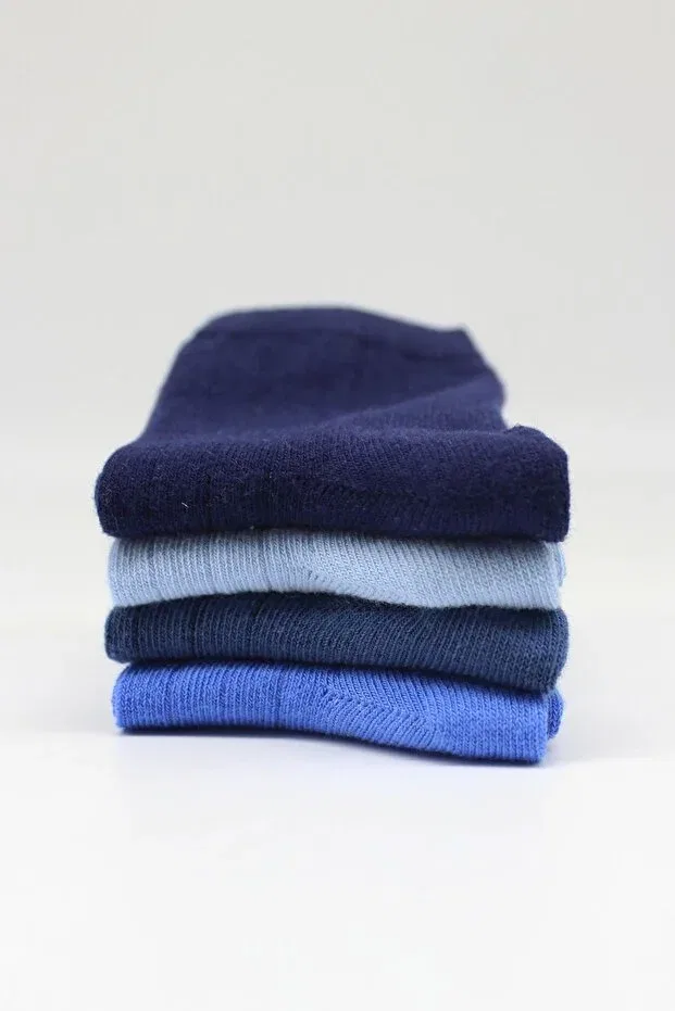 Детские носки для девочек и мальчиков хлопковые Bistyle, Blue — фото 4