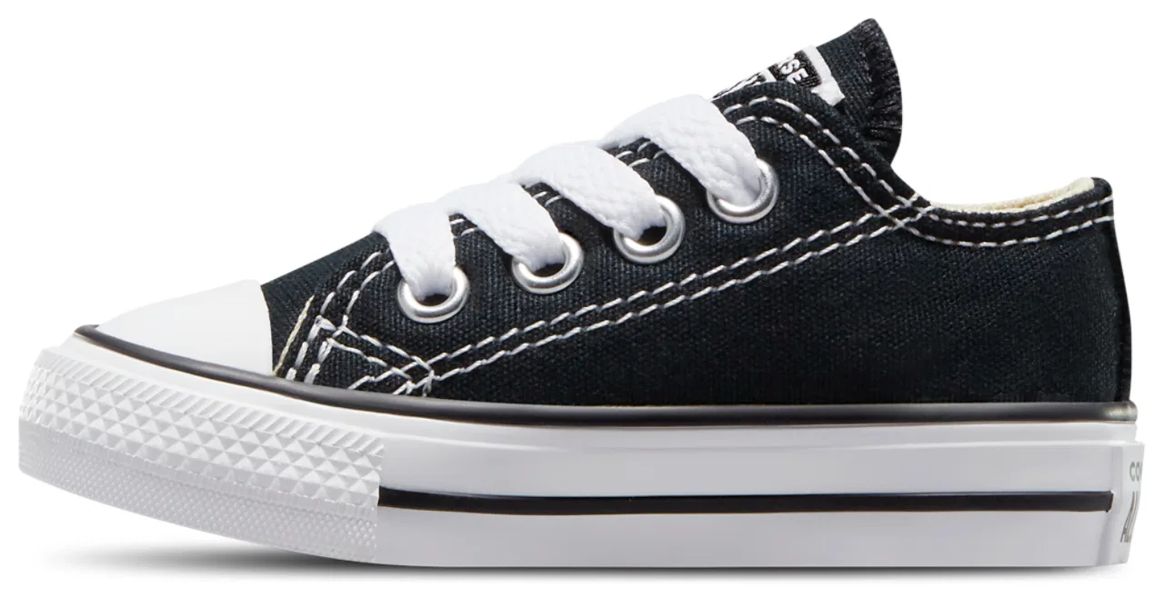 Кроссовки для мальчиков All Star Low Top Converse, белый/черный — фото 2