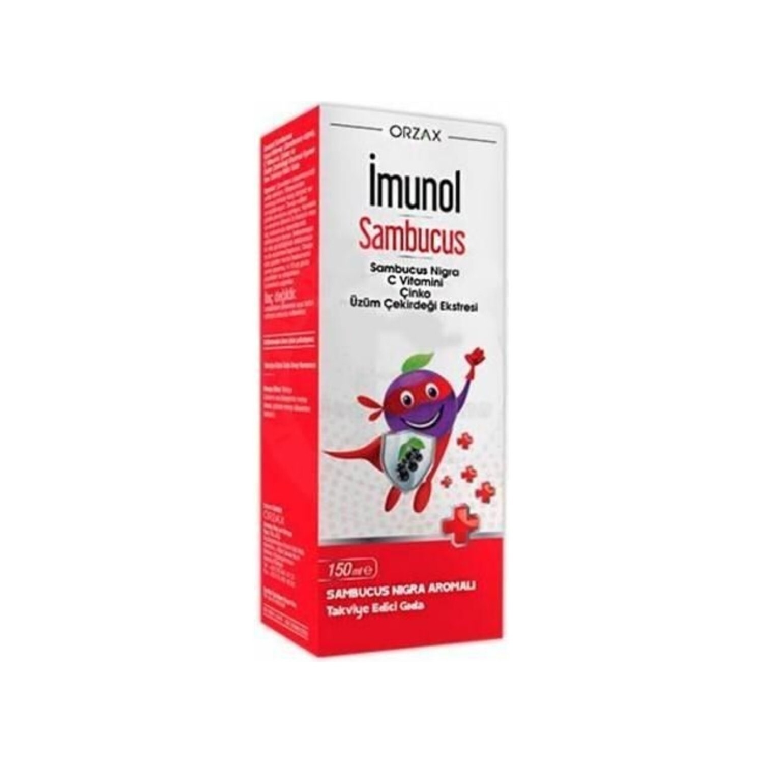 

Добавка Orzax Imunol Sambucus Sanbucus Nigra, 150 мл