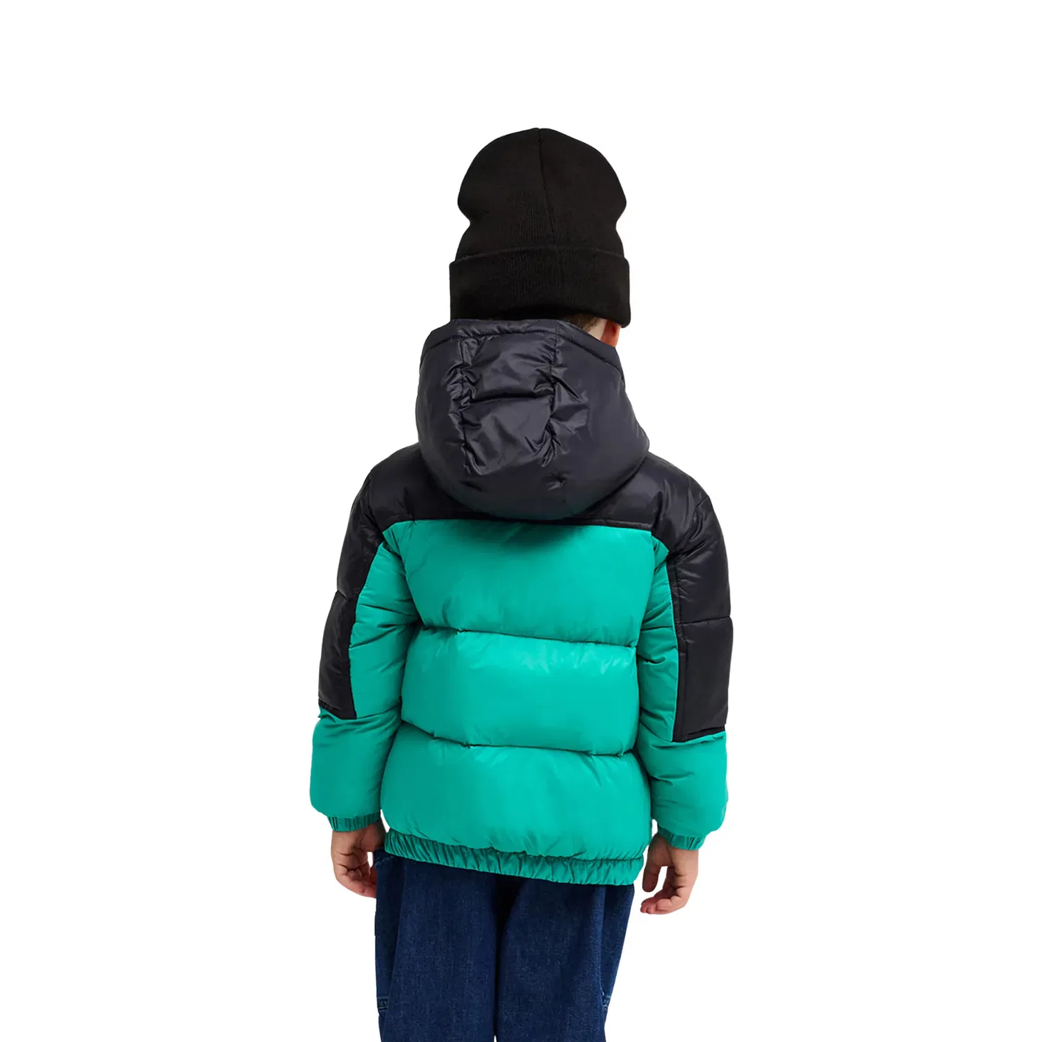 Детская куртка для мальчиков стеганая с капюшоном Cold Days Quiksilver, Verde — фото 2