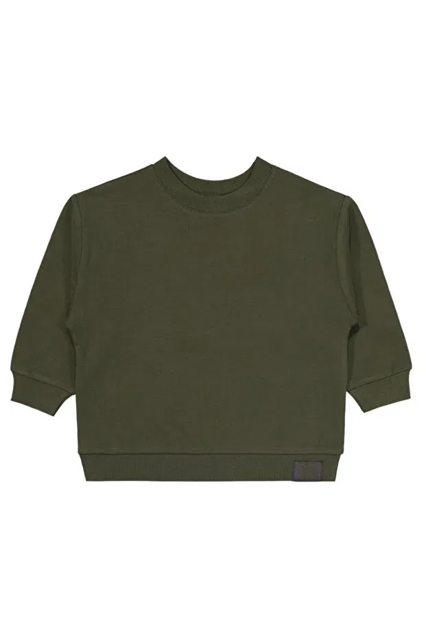 Детские свитшот для мальчиков хлопковый Civil Boys, Dark Khaki
