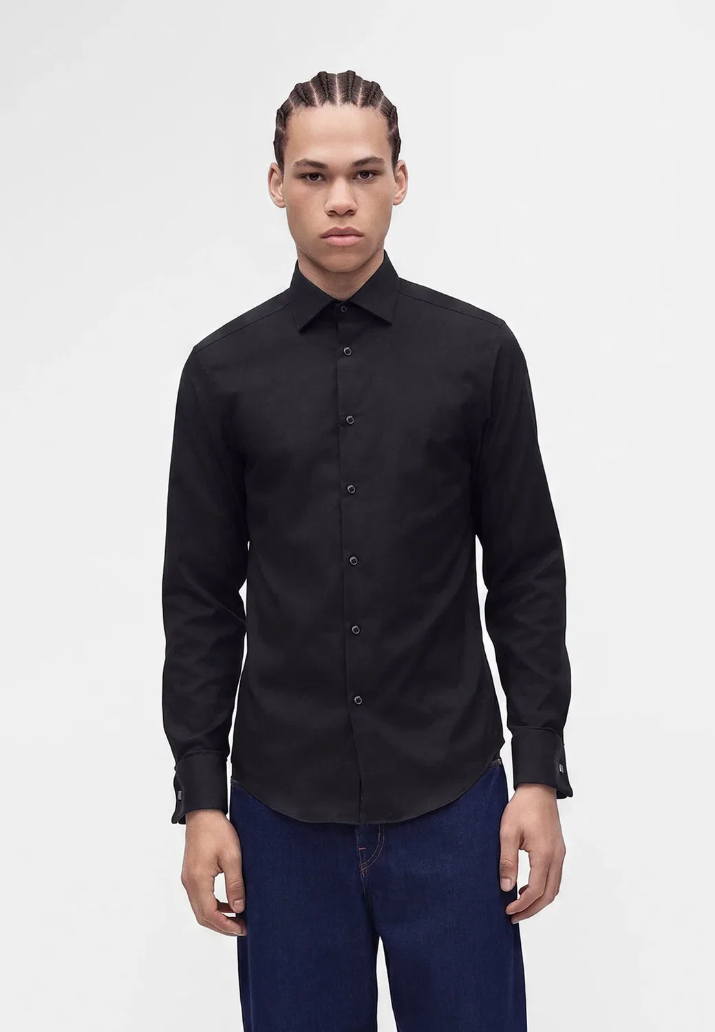 Повод - рубашка Calvin Klein, Black