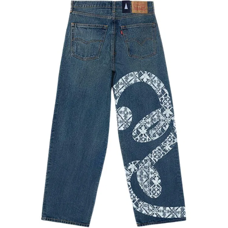 Джинсы Relaxed Fit, Levis, Navy Blue — фото 3