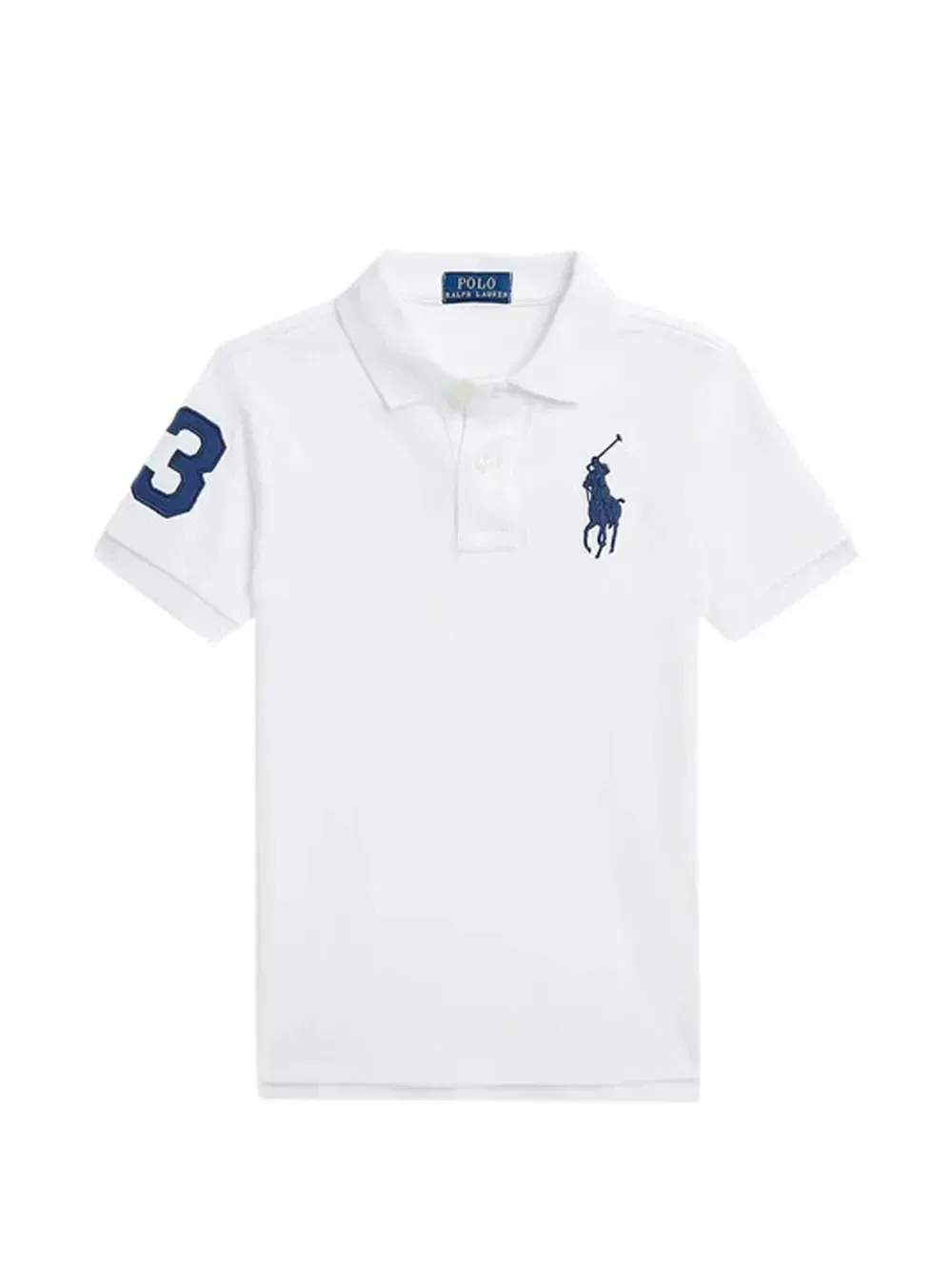Рубашка поло с логотипом Polo Ralph Lauren Kids, белый