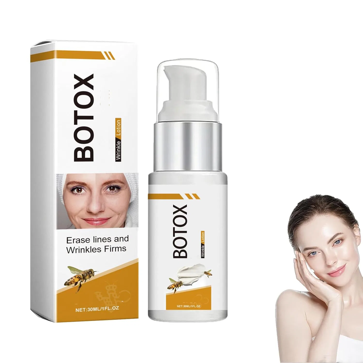Крем для лица Bee Venom Wrinkle Cream, Generisch, 3 шт, 49.99 г