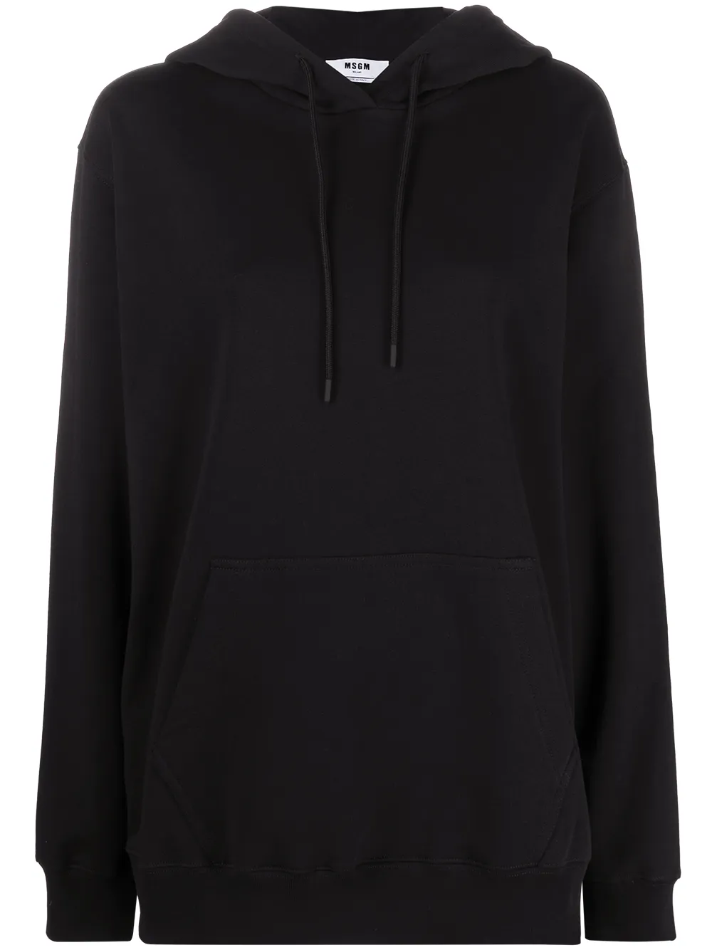 

Худи с логотипом MSGM, черный