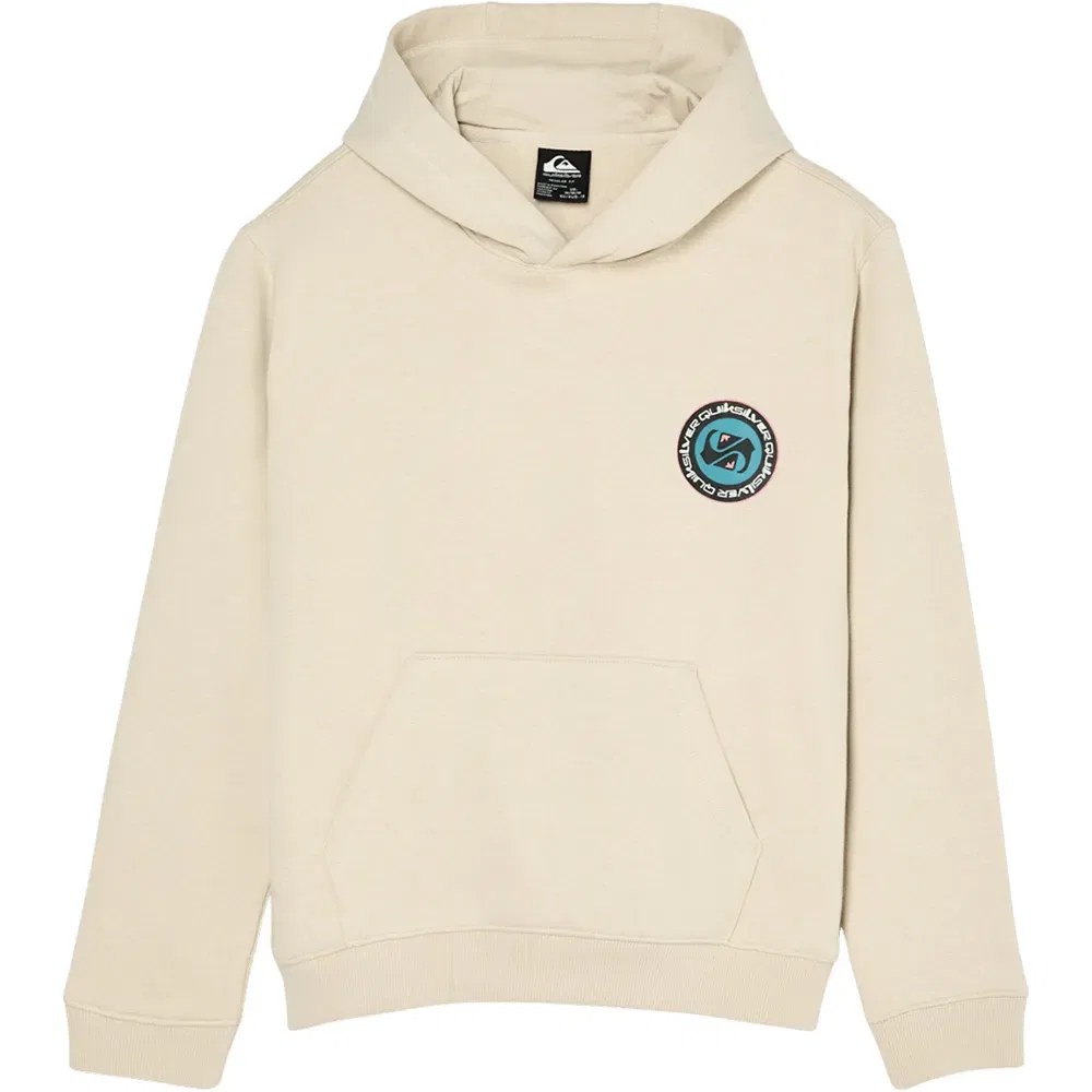 Детское худи для мальчиков с принтом Graphic Quiksilver, Beige